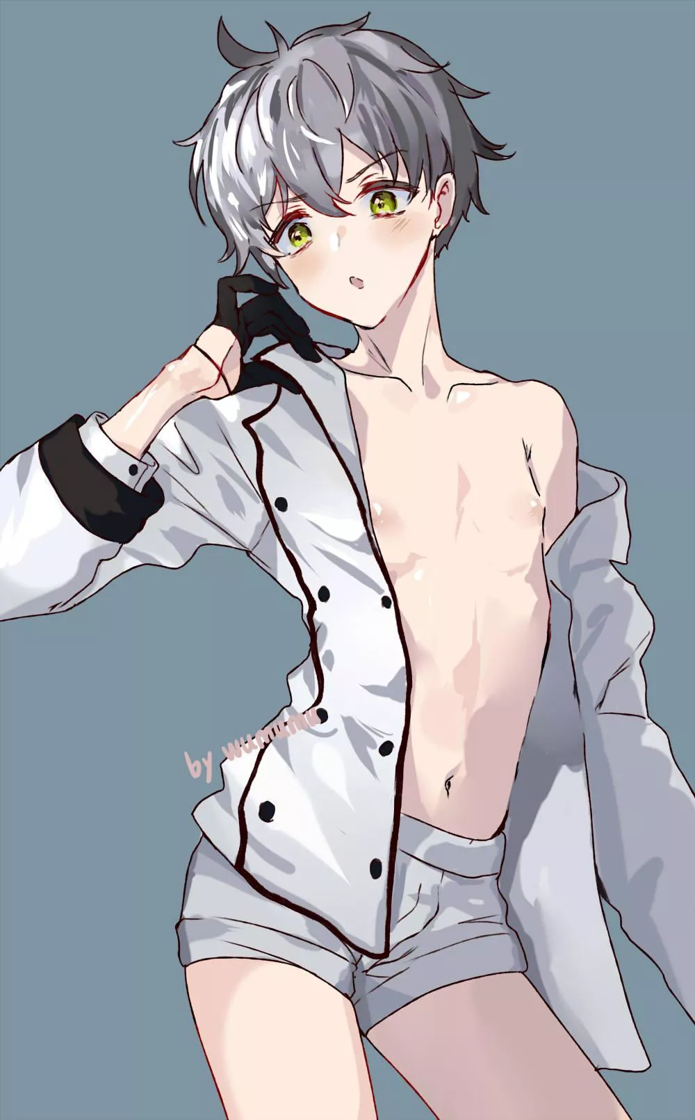 Yellow eyes [Arknights(?)] posted by qttrapgf