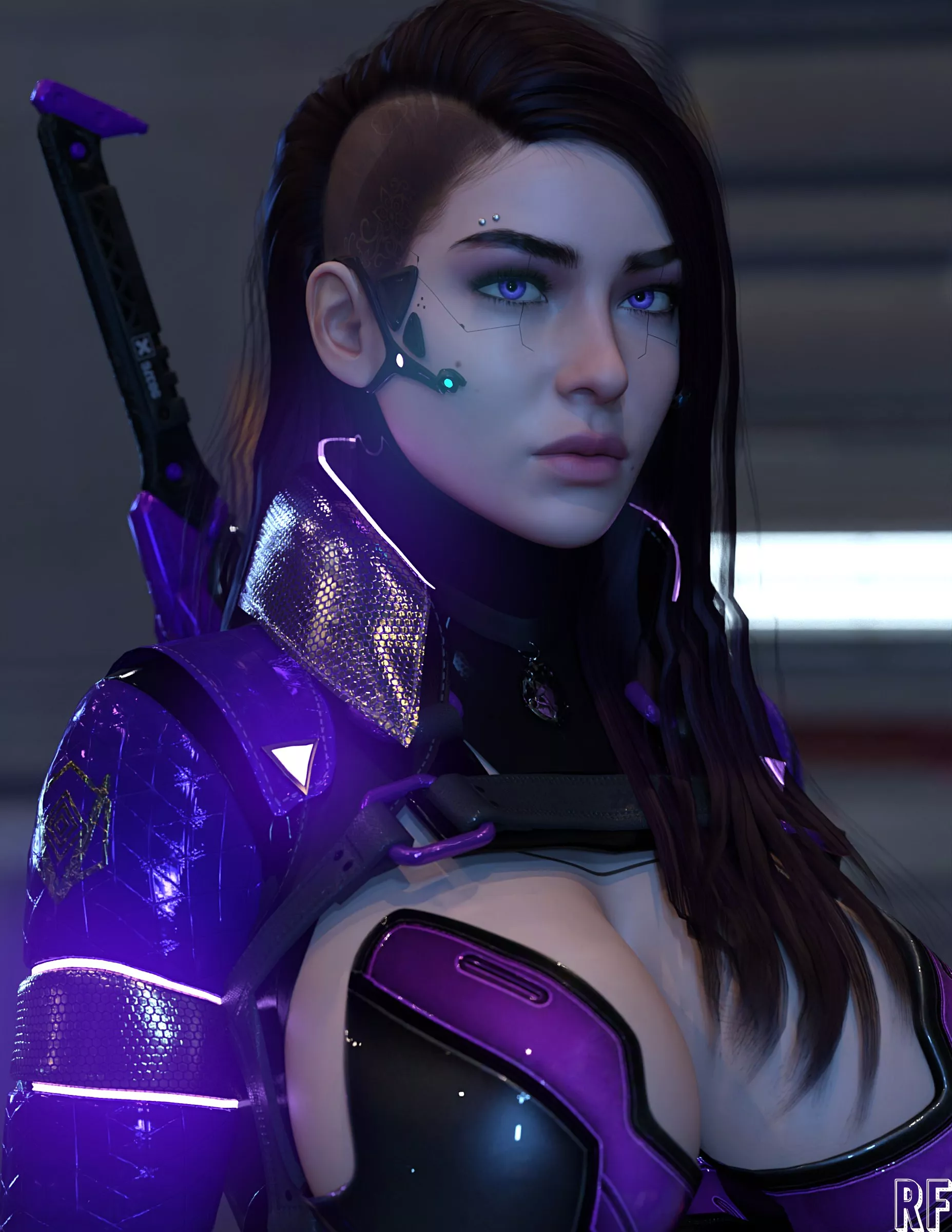 Yennefer 2077 (Rude Frog 3D) posted by Mxfyn