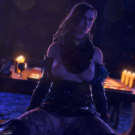Yennefer - Gwent Night (ScathachAlter) [The Witcher] by ScathachAlter_