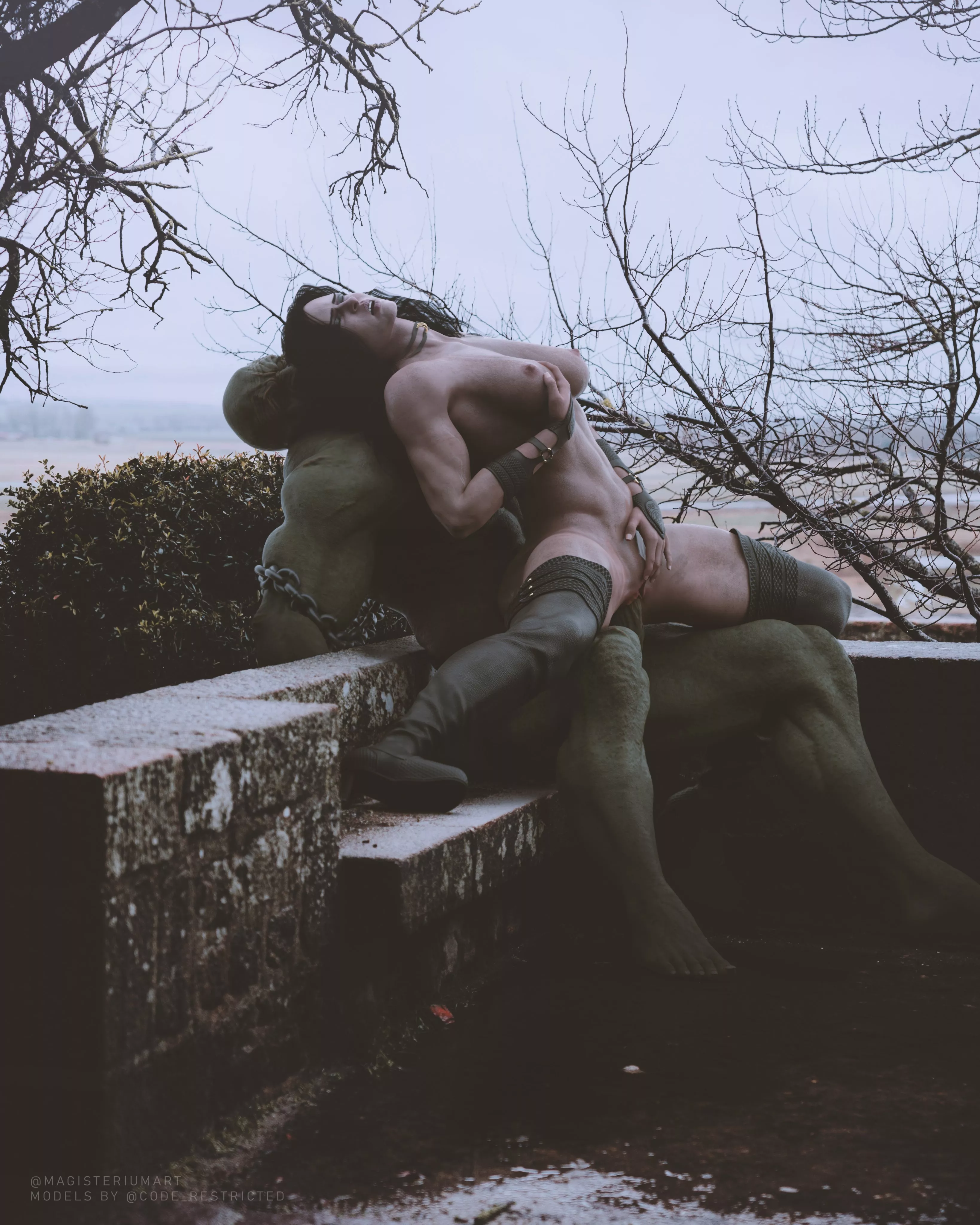 Yennefer - The Mount Pt. 2 (MagisteriumArt) posted by Kuro-Oji