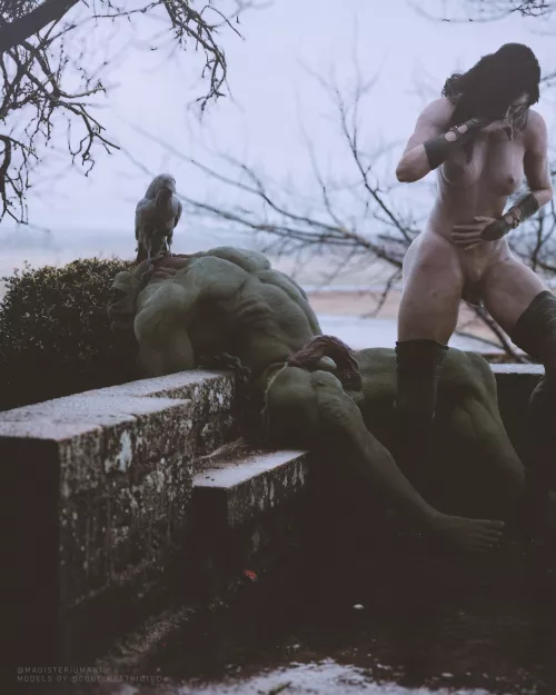 Yennefer - The Mount Pt. 3 (MagisteriumArt) by Kuro-Oji