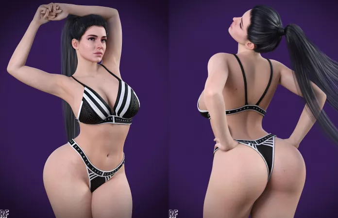 Yennefer with a ponytail (Rude Frog) [The Witcher] by Kuro-Oji