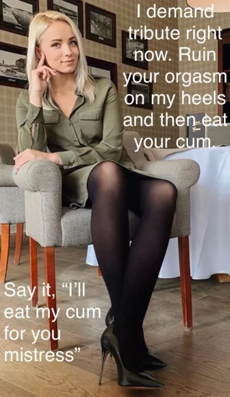 Yes mistress ! by [deleted]