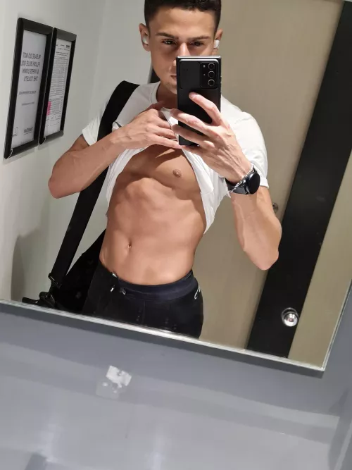 Yesterday I went to a tattoo studio to get a piercing on my Nipple but wasn’t possible, the lady told me that is too small🤣🥲 by LucasTwinkBR