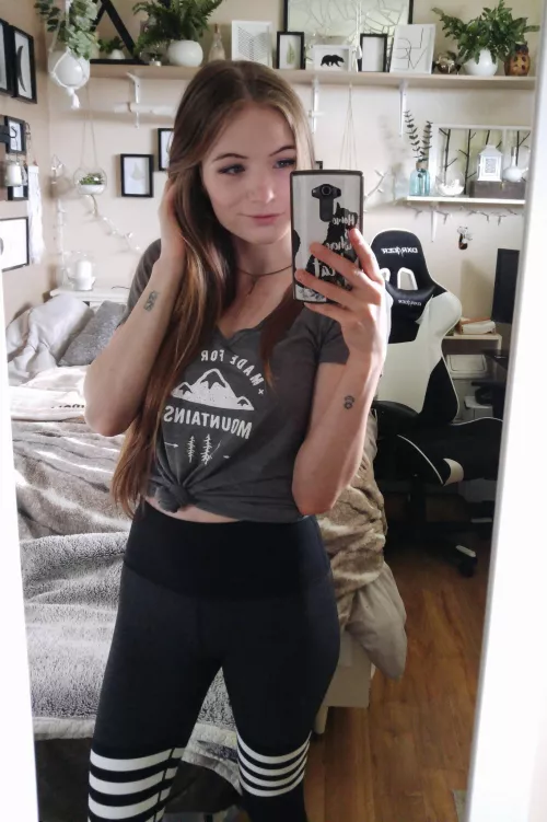 Yoga pants are great any day by MPJPSP