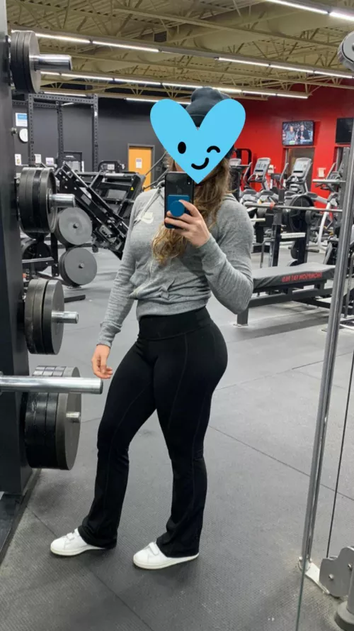 Yoga pants in their natural habitat by bootycutie100