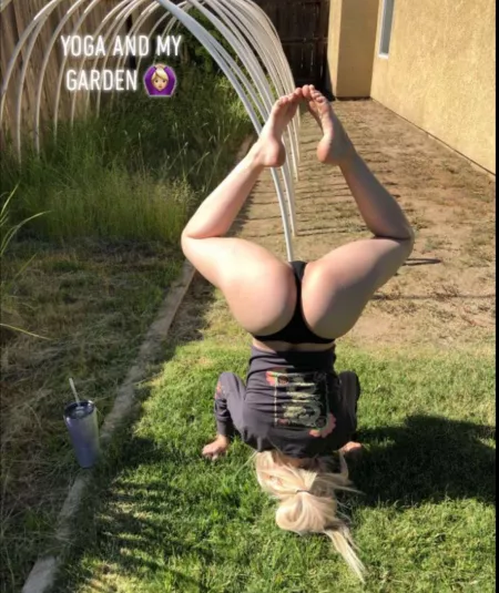 Yoga time by Morgan H by Sillyblairbear