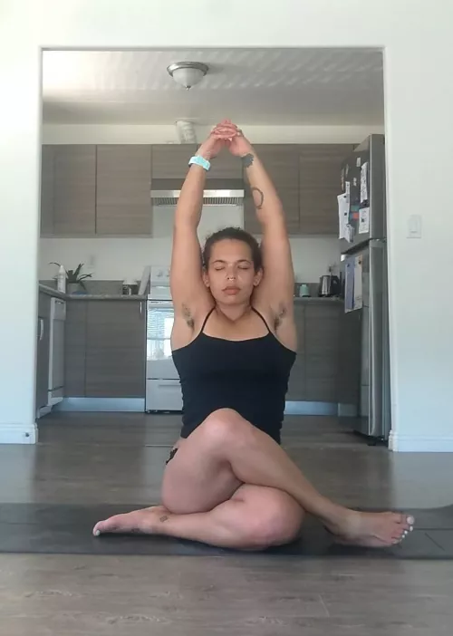 Yoga today ☺️ by desertmystic1