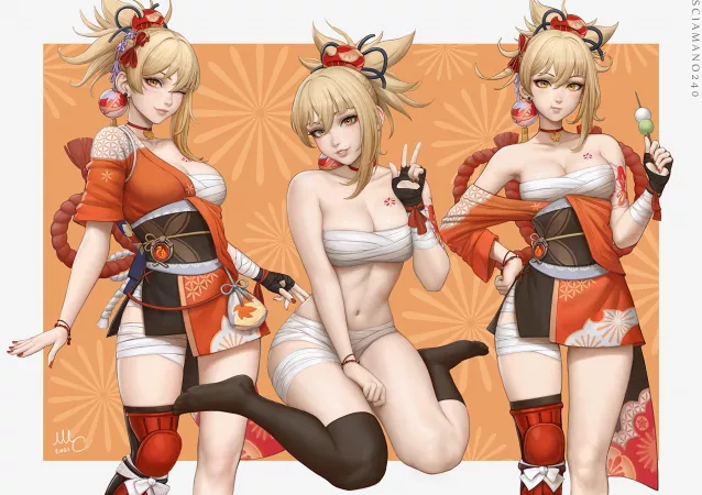 Yoimiya (Sciamano240) [Genshin Impact] by NoLewdsNoLife