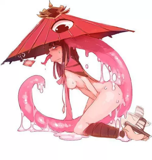 Yokai with the greatest lick by justanimxd