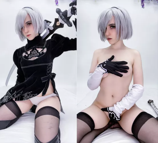 YoRHa Unit 2B by Lana Rain by Lana_Rain