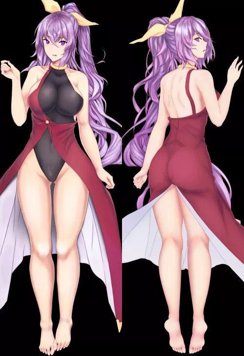 Yorihime Leotard Dakimakura (TK31) [Touhou] by sequence_string