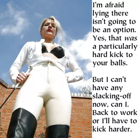 You are here to work, not slack off. by cbtok