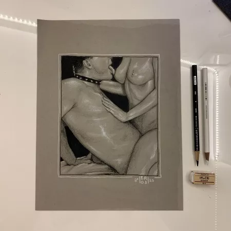 You are mine. (Original artwork) by 2confrontornot