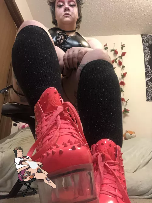 You belong beneath my boot by mainsqueez3