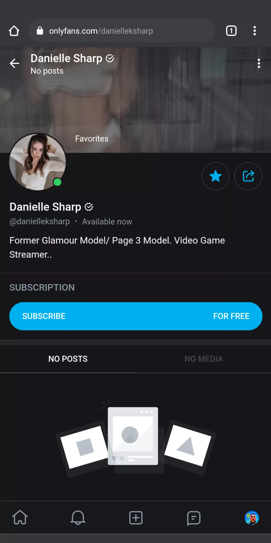 You can now subscribe to a free OnlyFans page she created. posted by _theJspot_