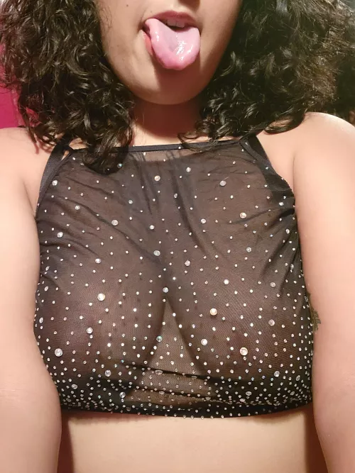 You can't stop staring at my brown nipples huh by Bmew0218