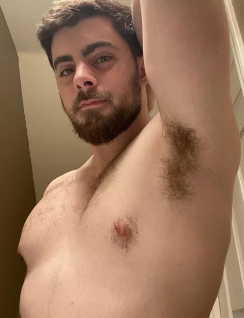 You can’t stop staring at my pits, wishing your face was nestled under there. by King_Mattx