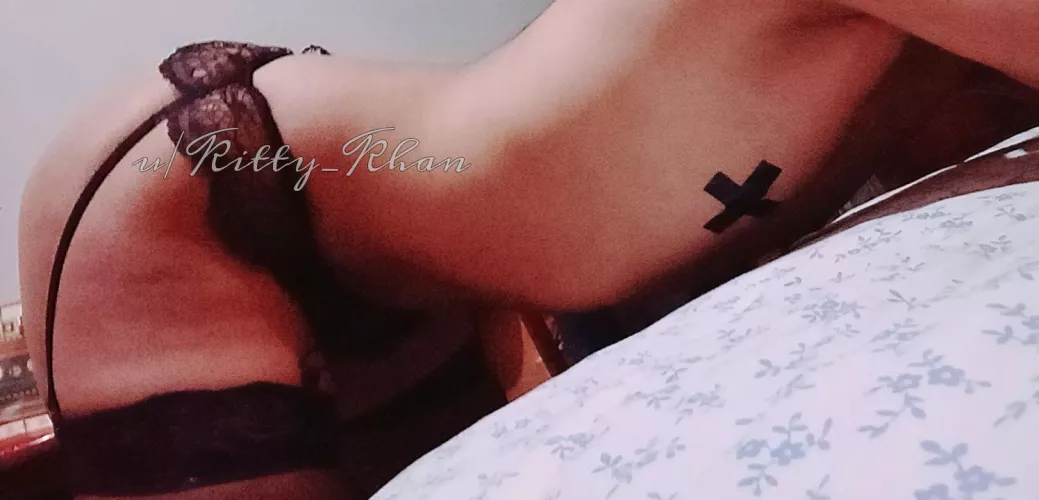 You caught your Gf's cute little Trap sister wearing a tiny string thongs, pantyhose stockings and garters practicing ass up face down position for her future lovers in your Gf's room, what would you do? by Kitty_Khan