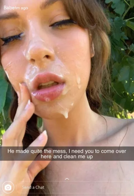 You couldn’t find your girlfriend at the party and you receive this 30 minutes later..