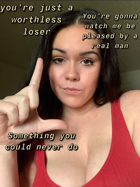 You deserve to be pussy free! by mrshumiliation