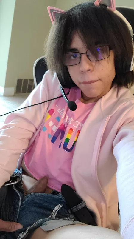 You didn't expect your gamer girlfriend to have a cock? by Ava_isTrans