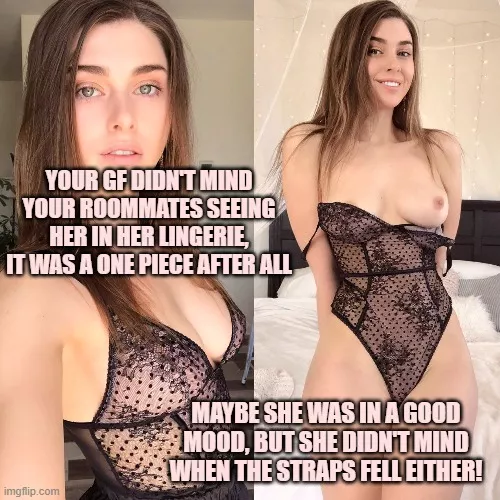 you didn't mind at first, but now all your roommates want to fuck her posted by billybibbitt68
