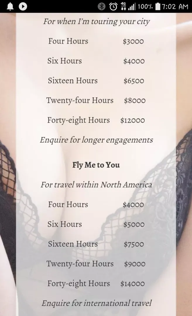 You dun priced yoself outta the market lil gal. posted by conspiracy_thug