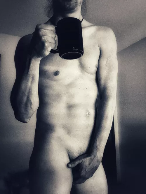 You get coffee and a present! Unwrap me? ☕️🖤 by FreshCawk