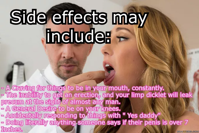 You got a special pill from your doctor... by beta4blackdick