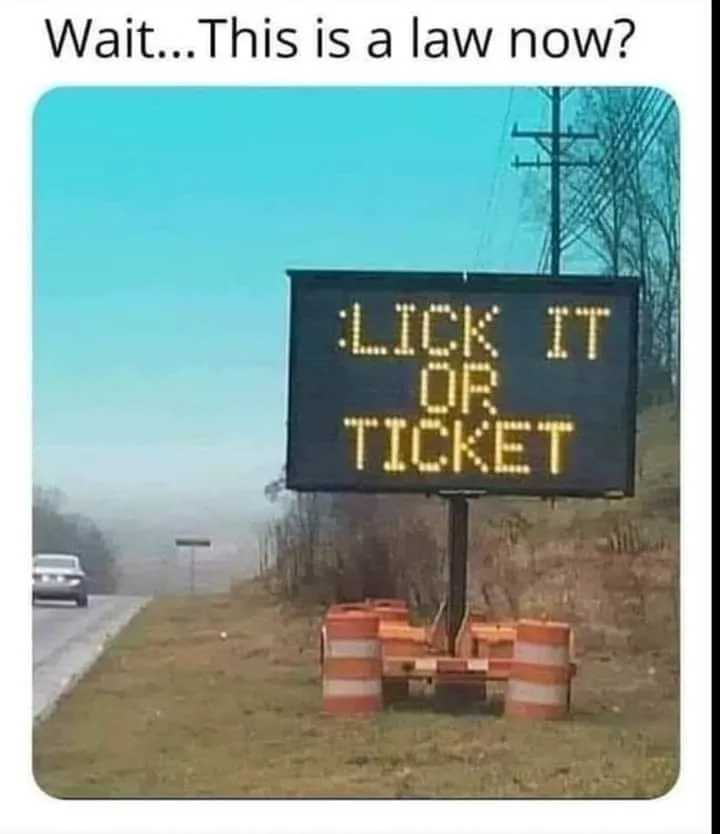 You gotta respect the law posted by who_nobody