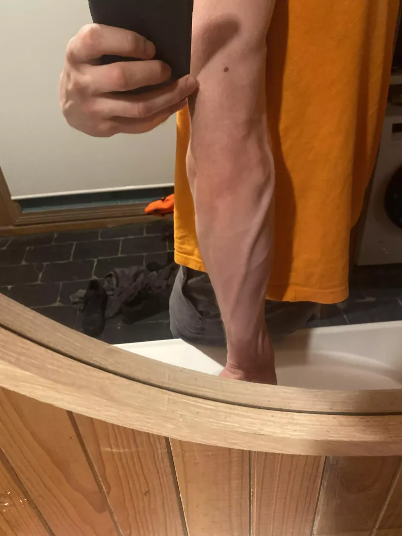 You guys like veiny forearms? posted by VirtualEmphasis