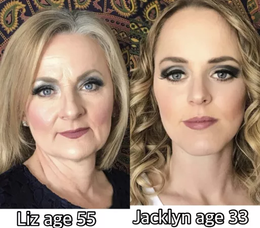 You guys loved the last post of my mother and big sister. Here’s another collage of beauty shots of them. What would you do if you had both of them on there knees? Also what would be your guess on how many guys have throatfucked each one?😈👅 by Cayde8462