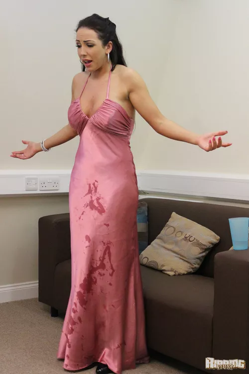 You know baby, I have a huge fetish for satin dresses. 😏💦 by punchlover101