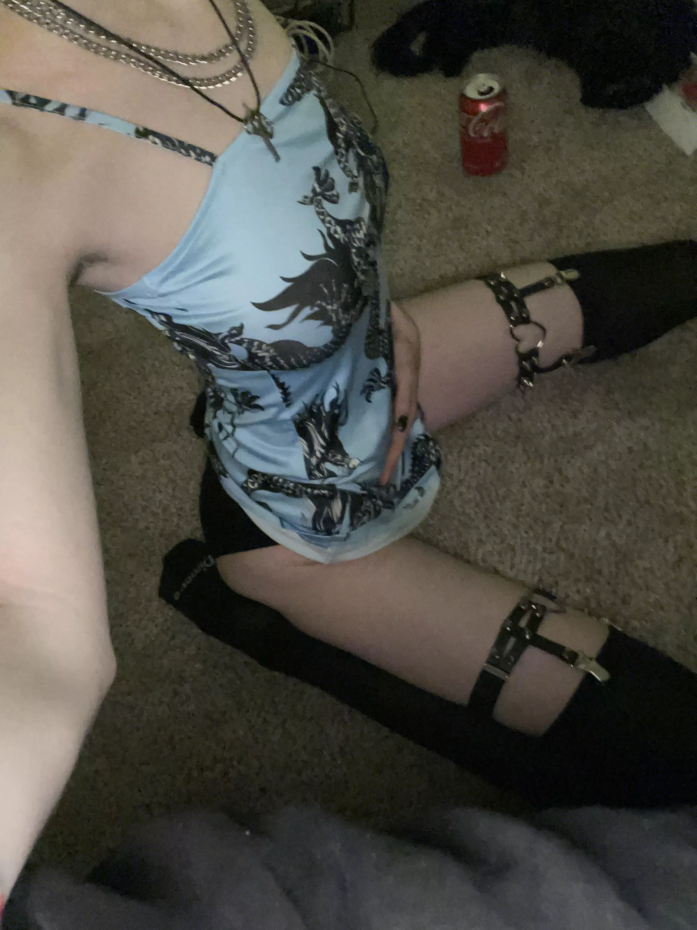 You know I’m fun if I dress like this🖤 posted by ERASEDWeeaboo