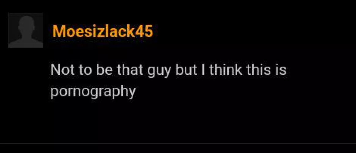 You know what he might be on to something by rgilre99