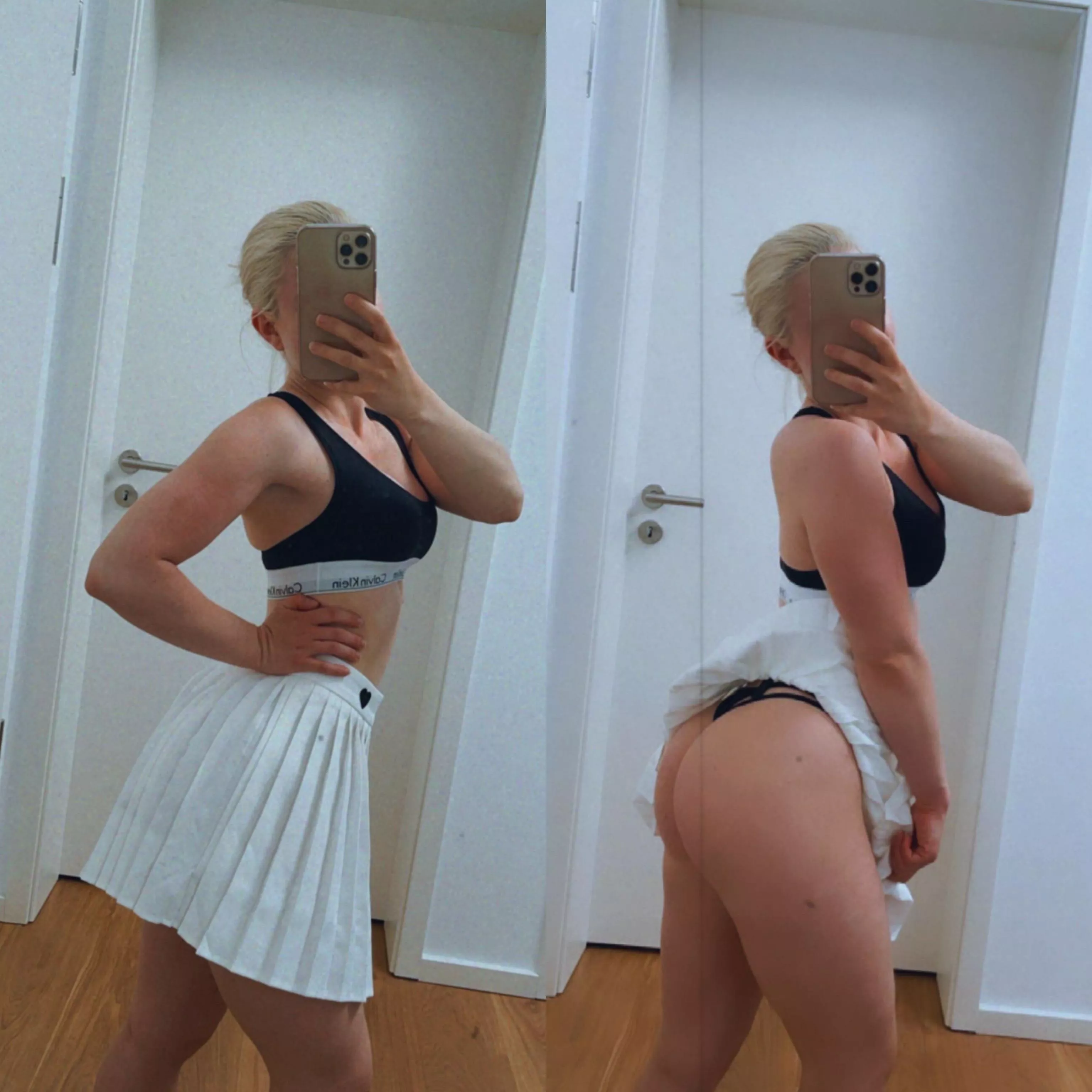 You like how I am wearing the CK bra? posted by petite_elli