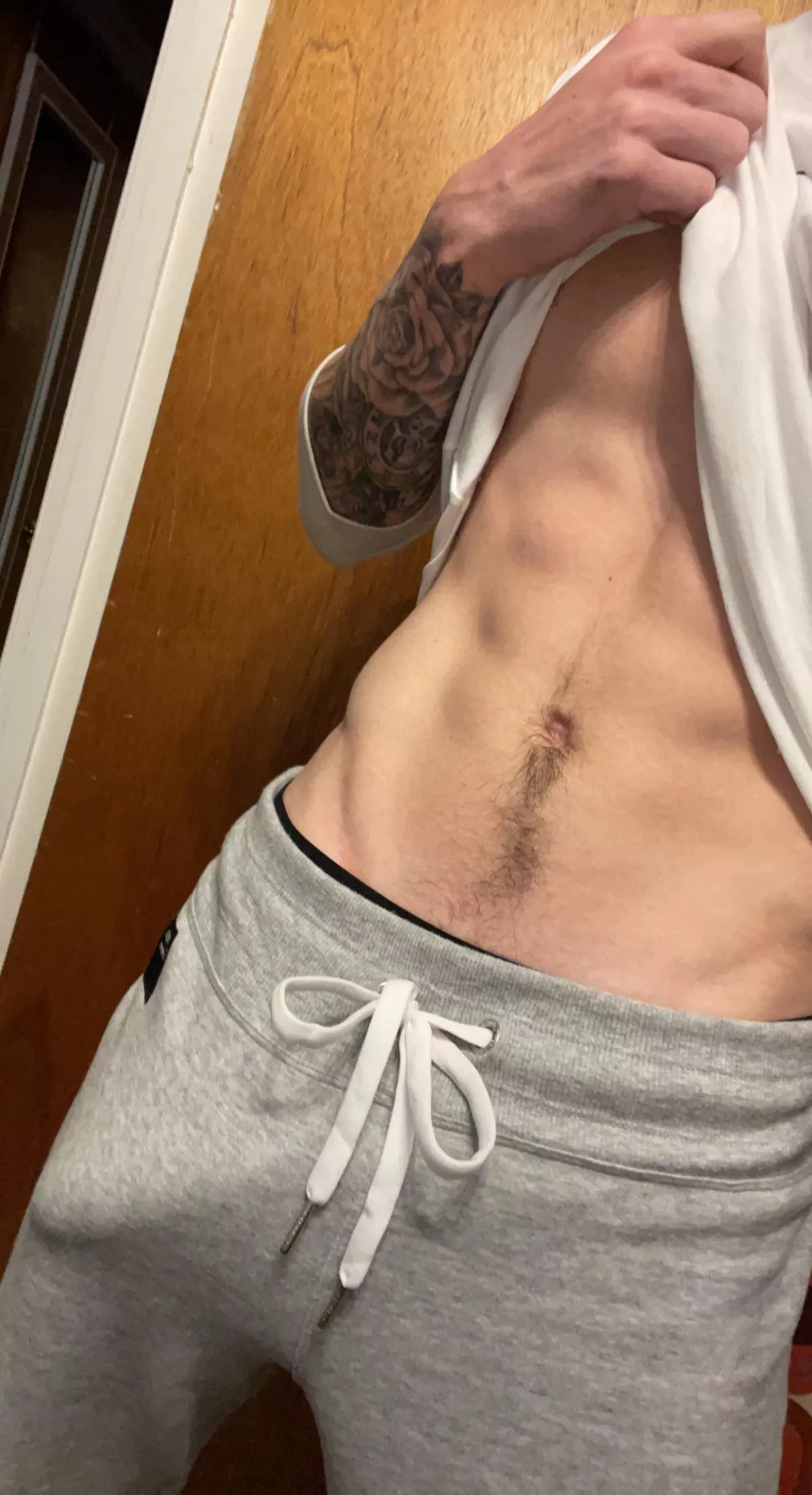 You like my grey sweats?😏 posted by MaxPriceOF