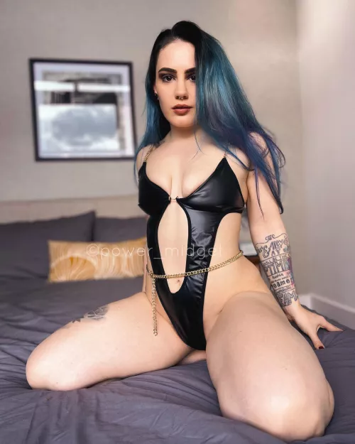 You like wet look lingerie? 😈 by power_midget