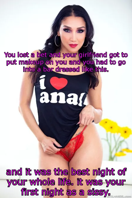 You lost a bet and had to go into a bar dressed like this. by beta4blackdick