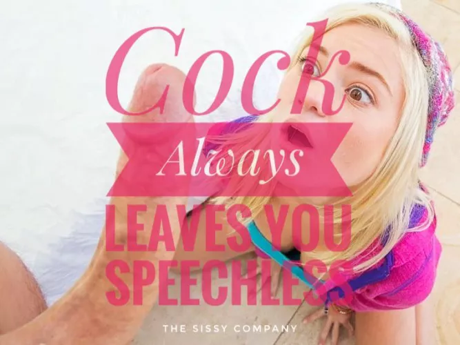 You love being cute for cock 🥰 by TheSissyCo