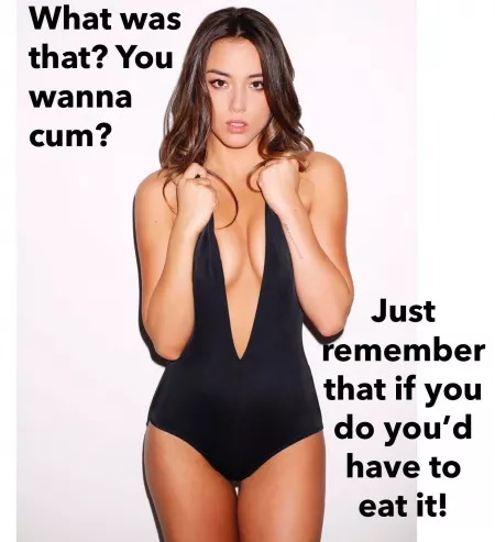 you must eat your own cum by onehardguy