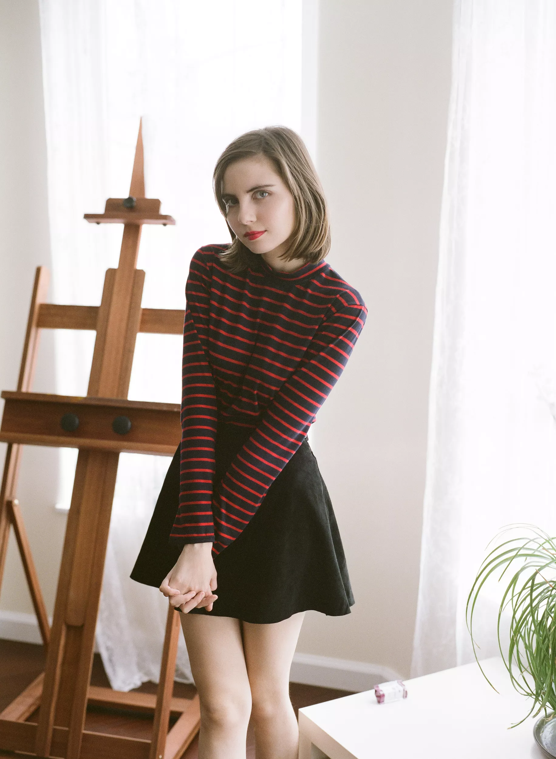 You show up for art lessons and your tutor is cuter than you expected... what do you ask me to teach you? posted by liararoux