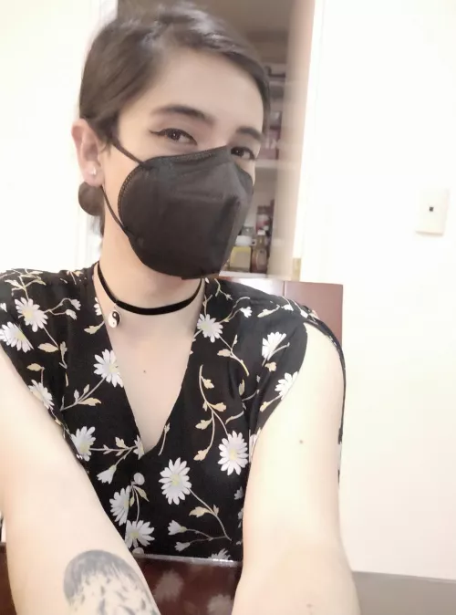 You think the bun hairstyle looks good on me? ❤️ by ginemimeta