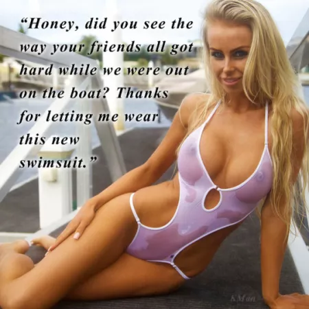 You thought she would just wear it at home... by Lilah_Page