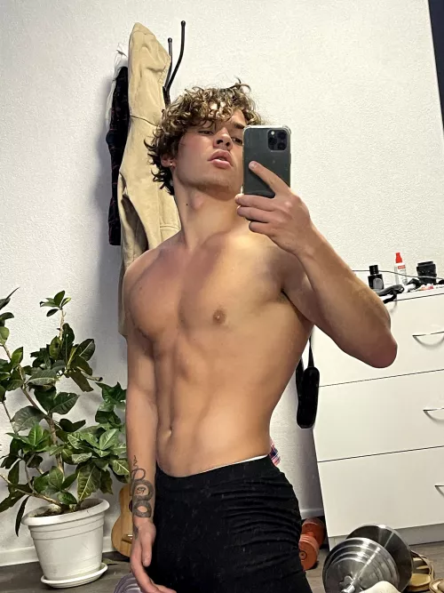 you walk in on me changing alone in the locker room, what do you do? by hypermagician