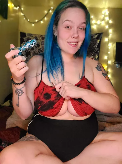 You wanna hit? by Dazed_Dani