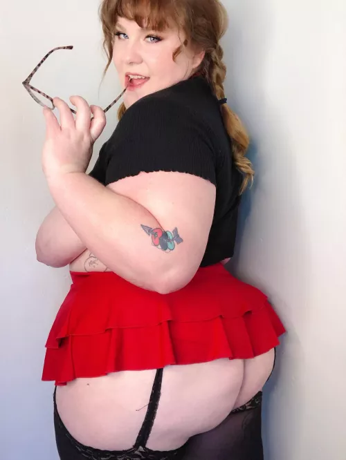 You want to fuck me from behind while I keep my skirt on? by titt-for-tatt