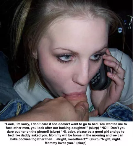 You wanted me to fuck other men, you look after our fucking daughter! by SnooShort1