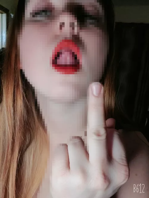 You wish I would say I love you, but instead you have the pleasure of being told to fuck off by me. The only time you are useful to me is when you open your wallet and you haven't even done that for me yet today, have you?? by scarlettsof